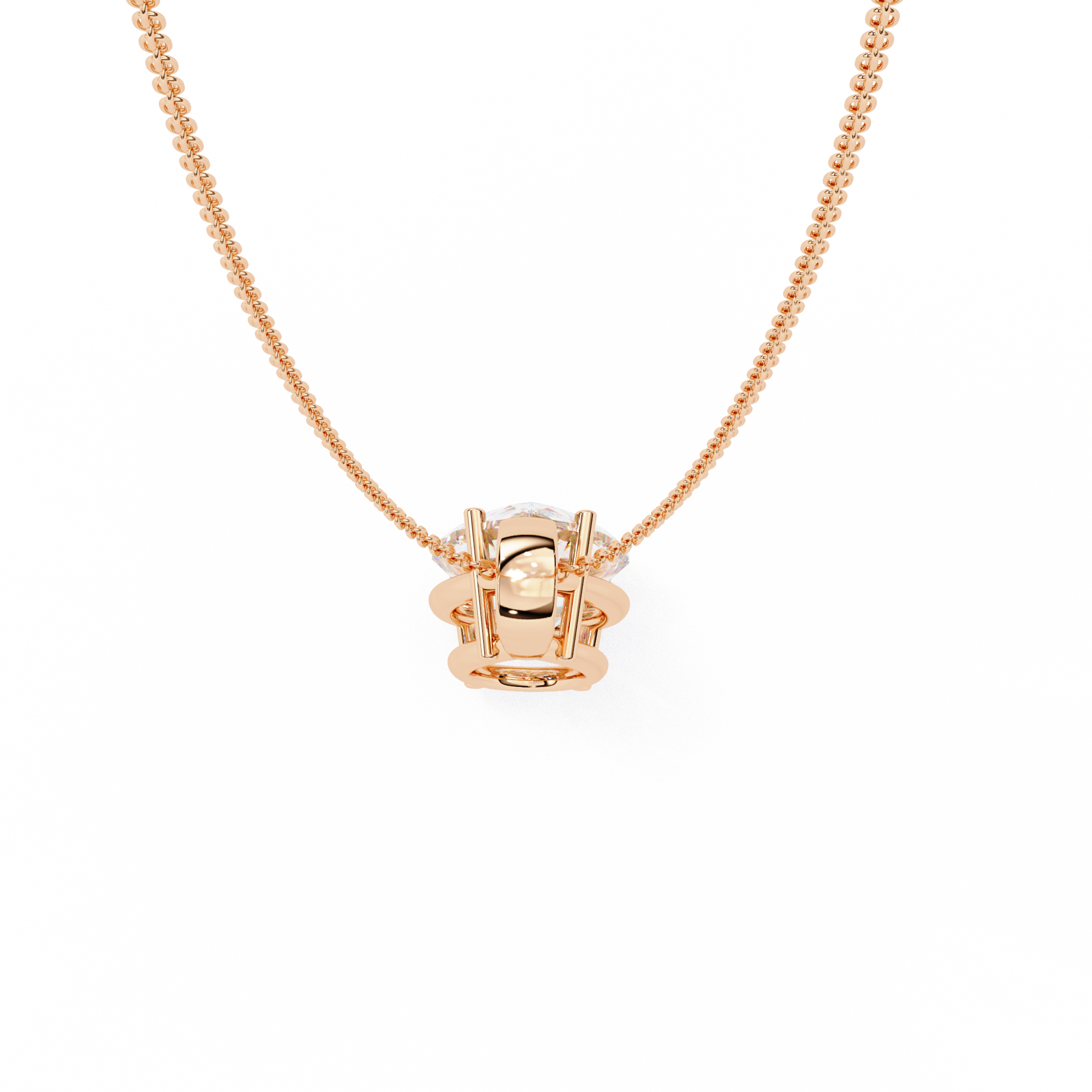 Madeleine Solitaire Pendant