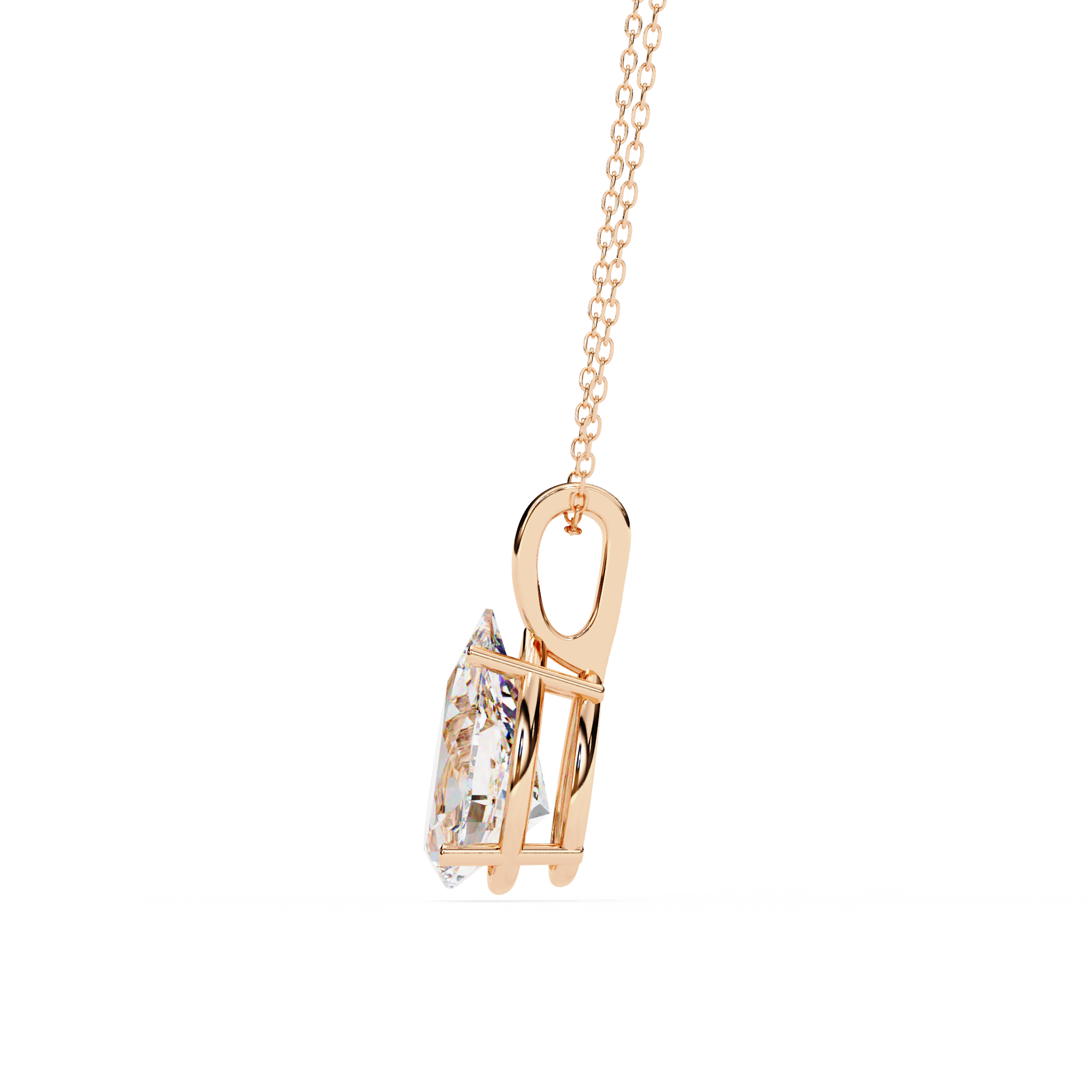 Madeleine Solitaire Pendant