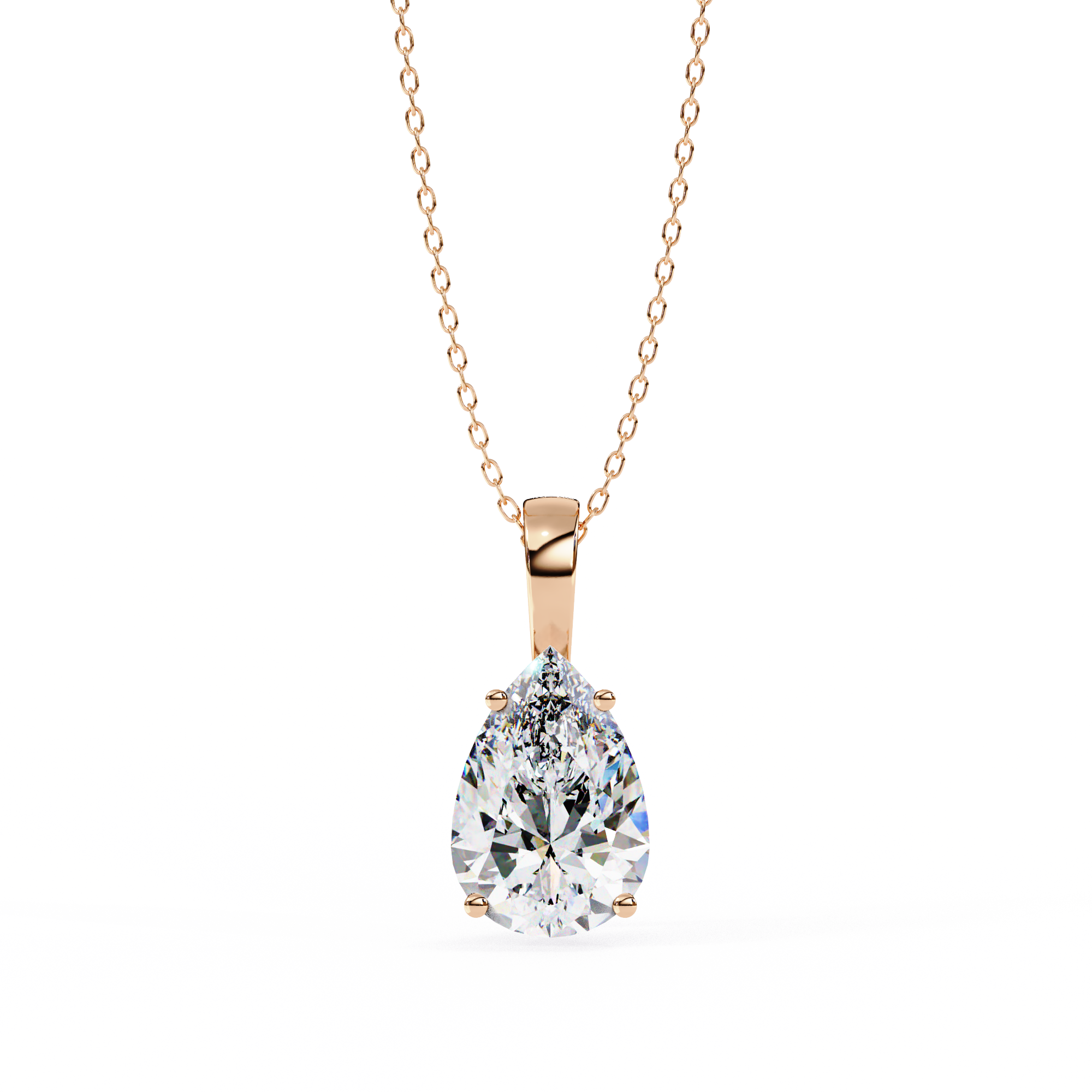 Madeleine Solitaire Pendant