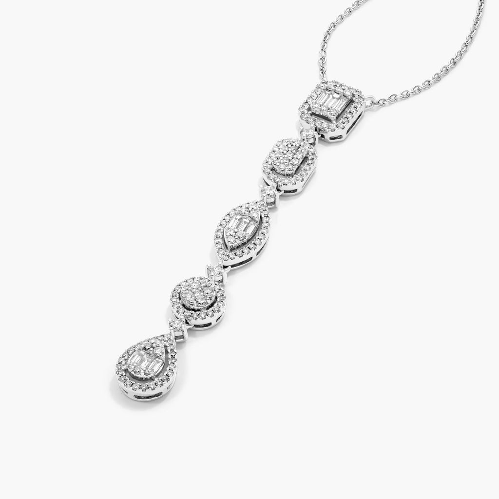 Melissa Tennis Silver Necklace