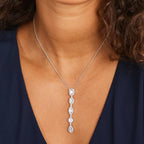 Melissa Tennis Silver Necklace