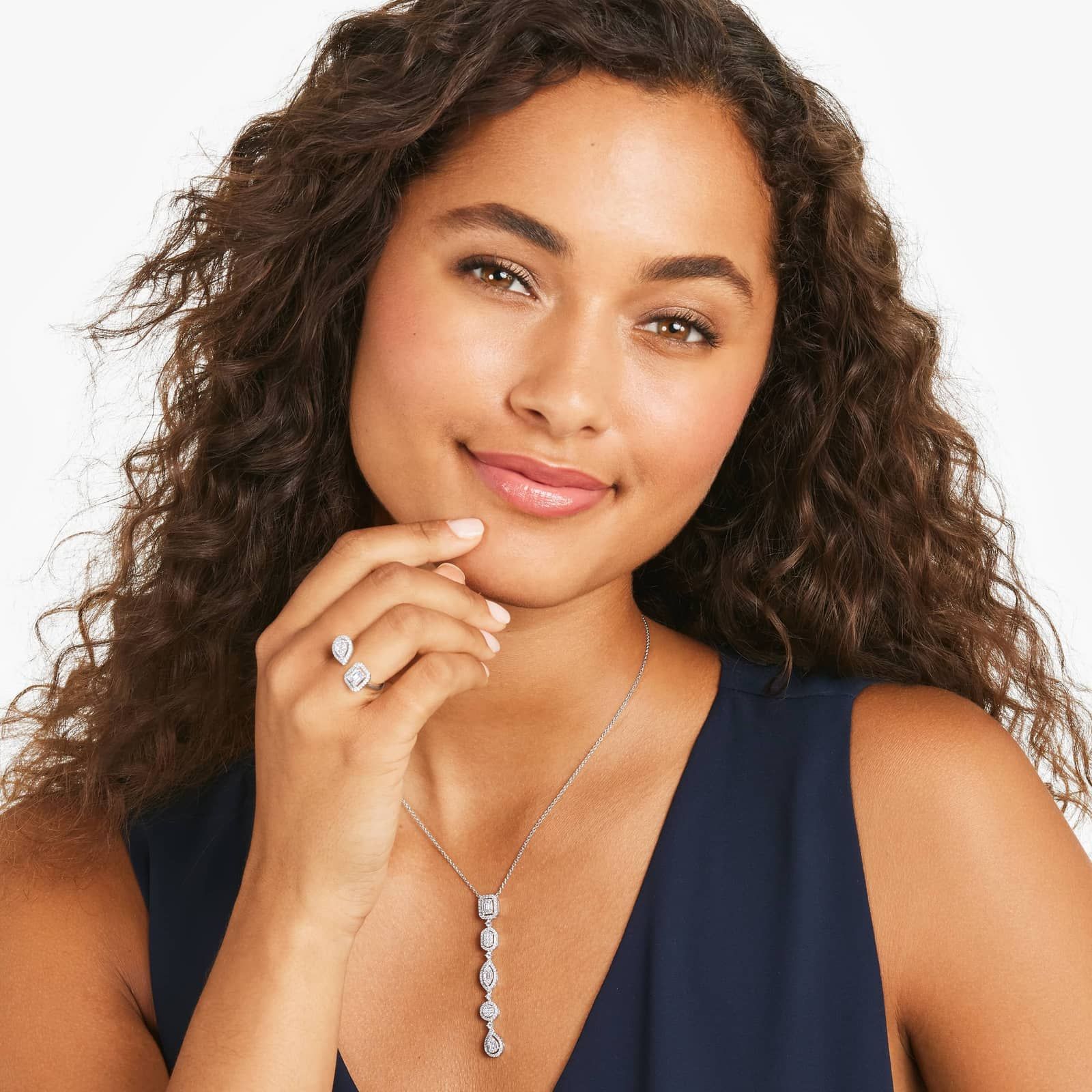 Melissa Tennis Silver Necklace