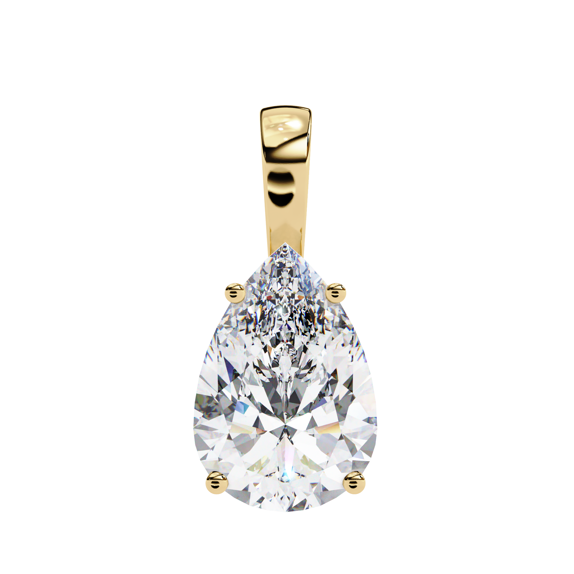 Madeleine Solitaire Pendant