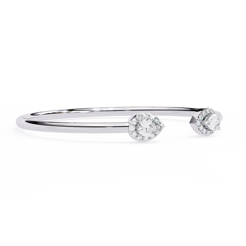 Makenzie Diamond Silver Bracelet