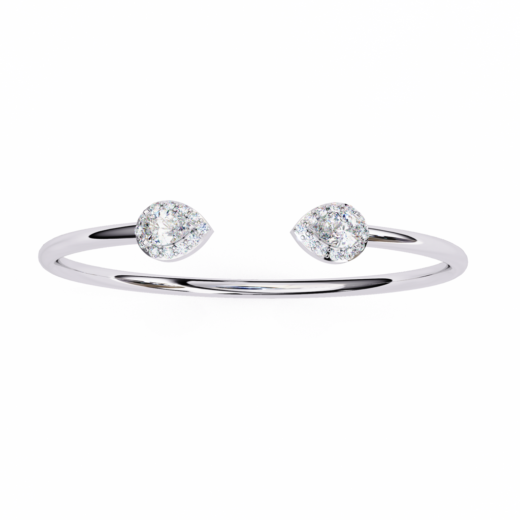 Makenzie Diamond Silver Bracelet