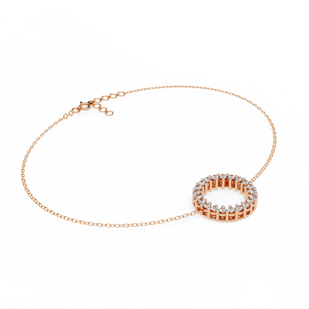 Whitley Diamond Silver Bracelet