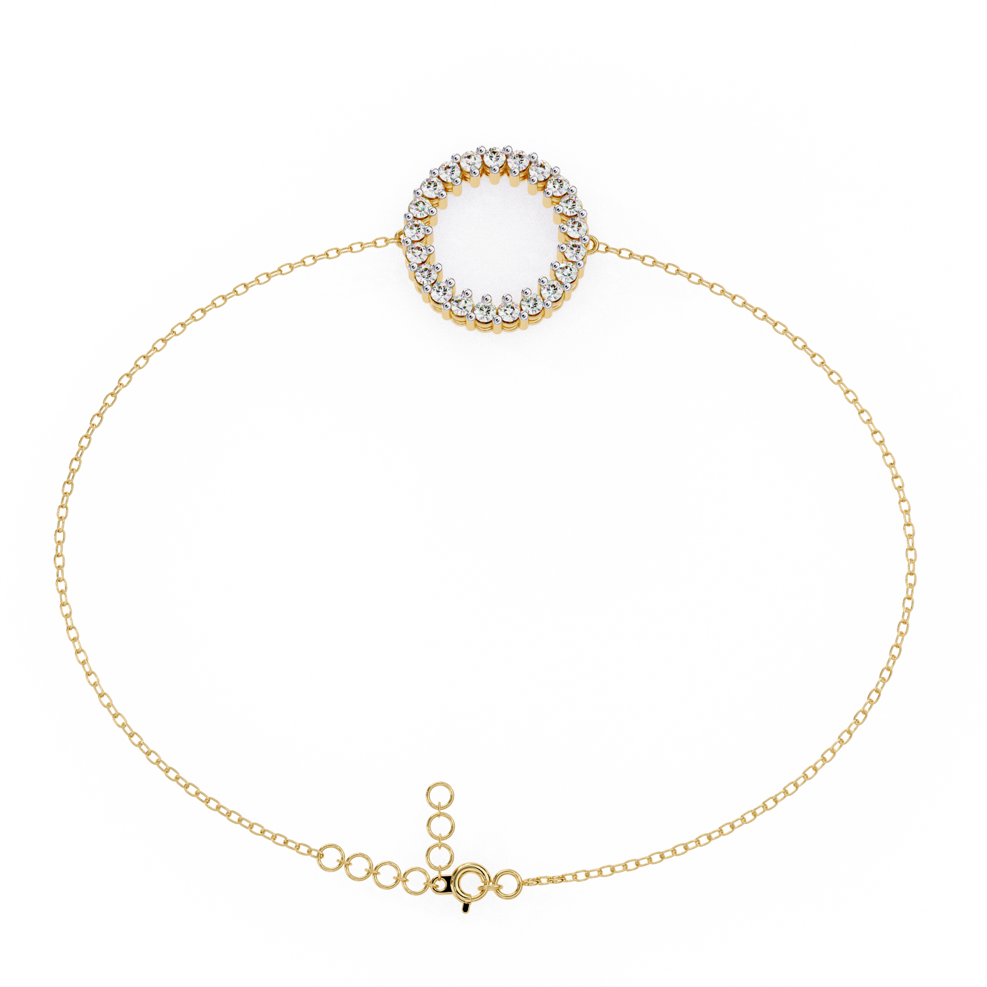 Whitley Diamond Silver Bracelet