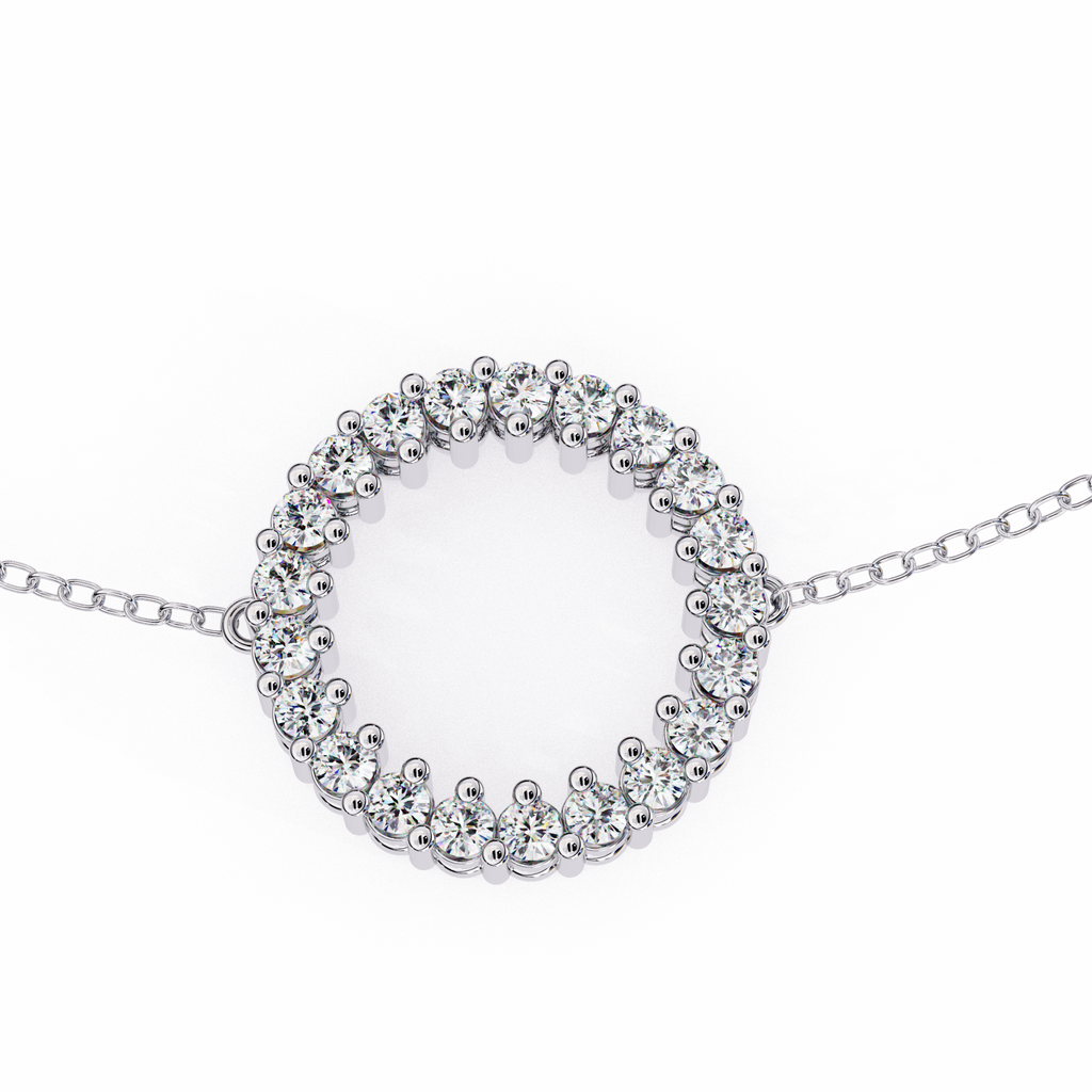 Whitley Diamond Silver Bracelet