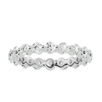 Kehlani Eternity Silver Ring