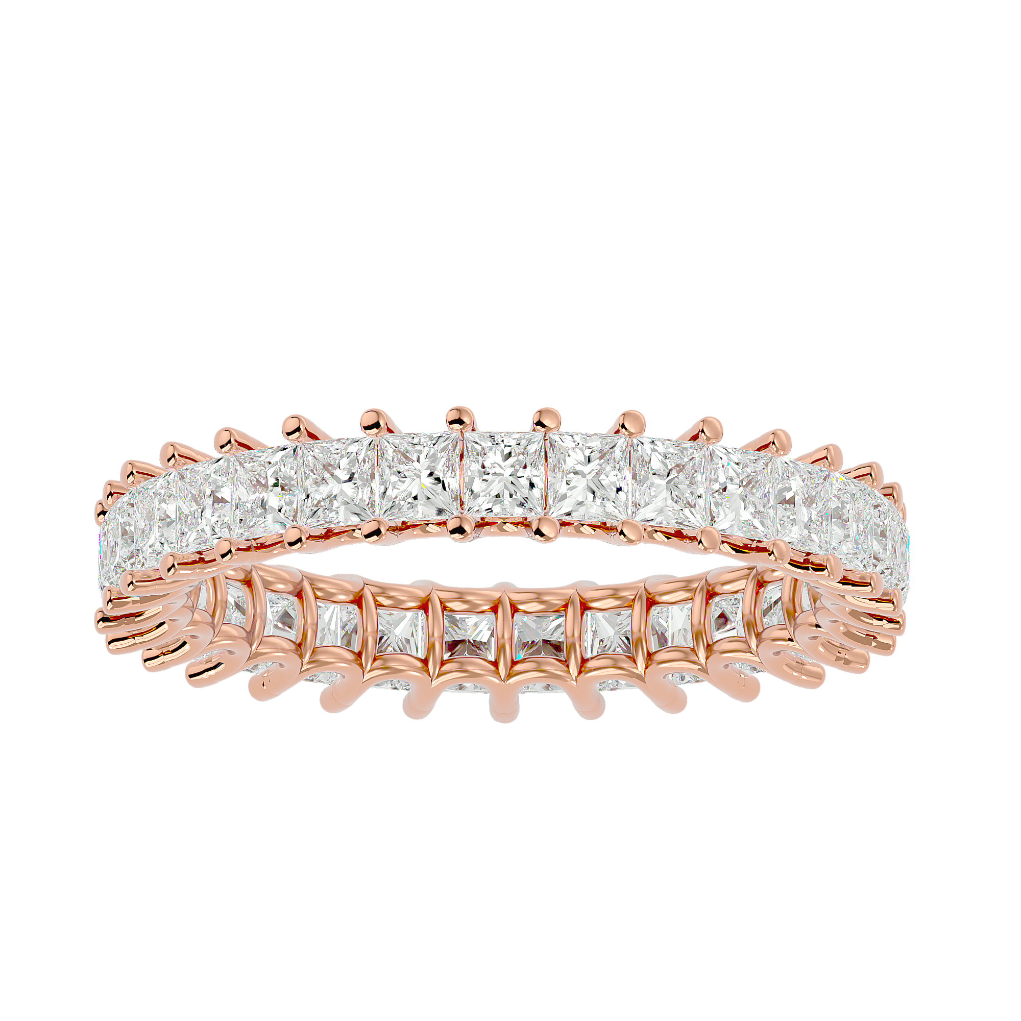 Fatima Eternity Silver Ring