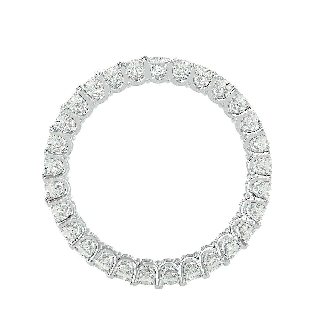 Fatima Eternity Silver Ring