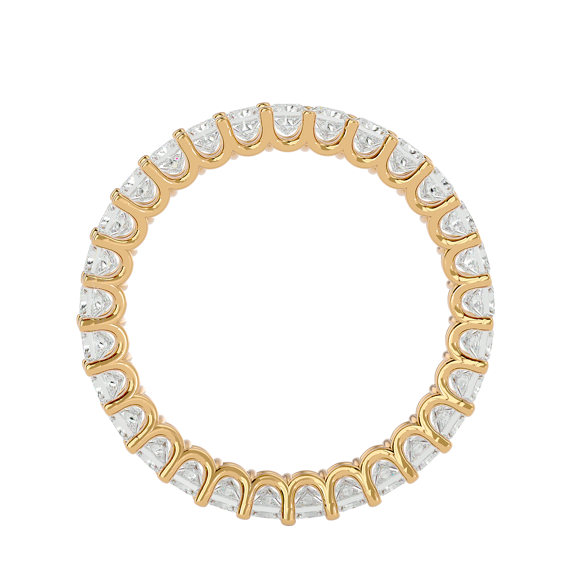 Fatima Eternity Silver Ring