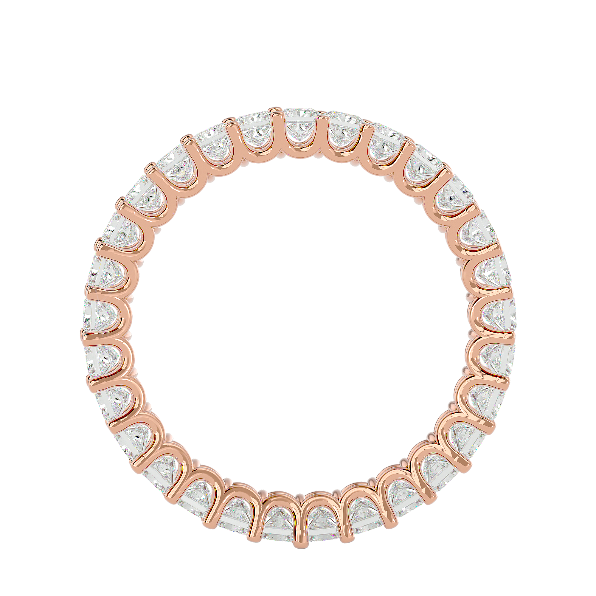 Fatima Eternity Silver Ring