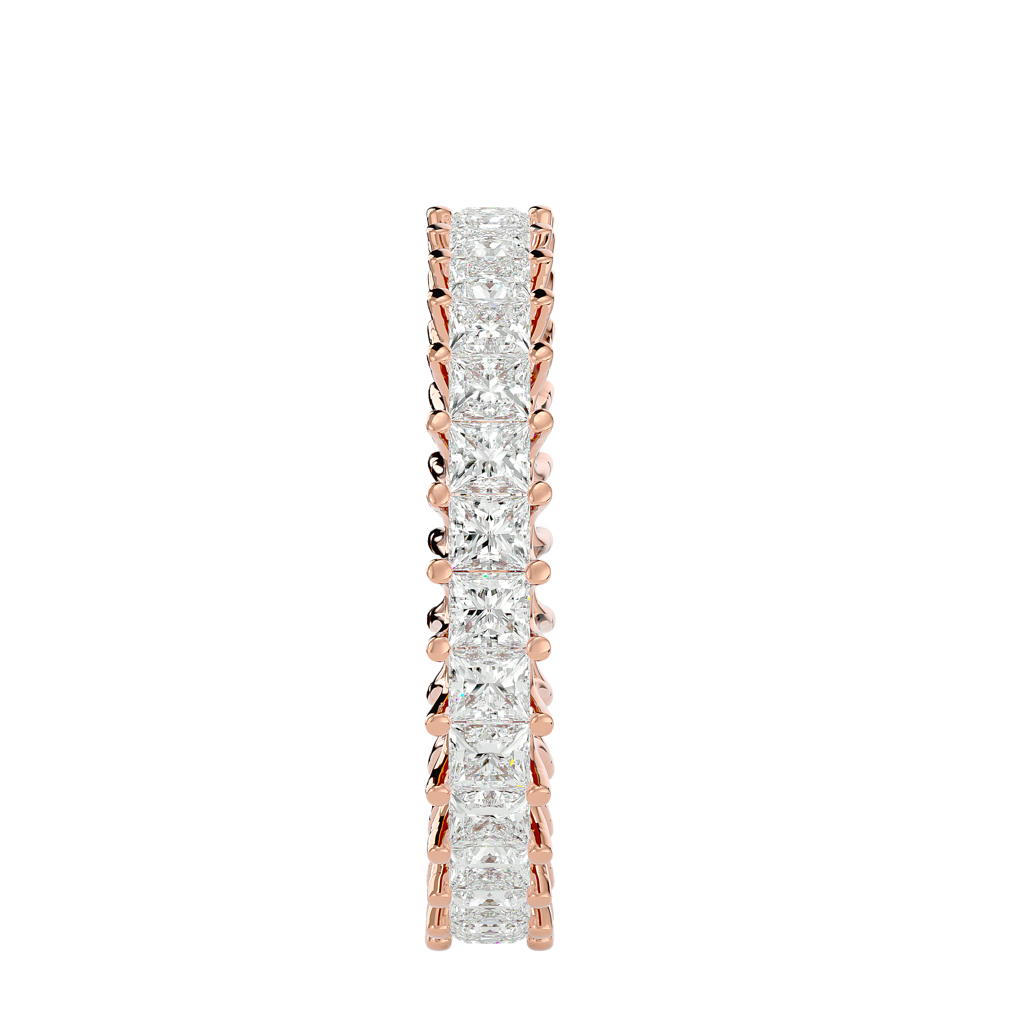 Fatima Eternity Silver Ring
