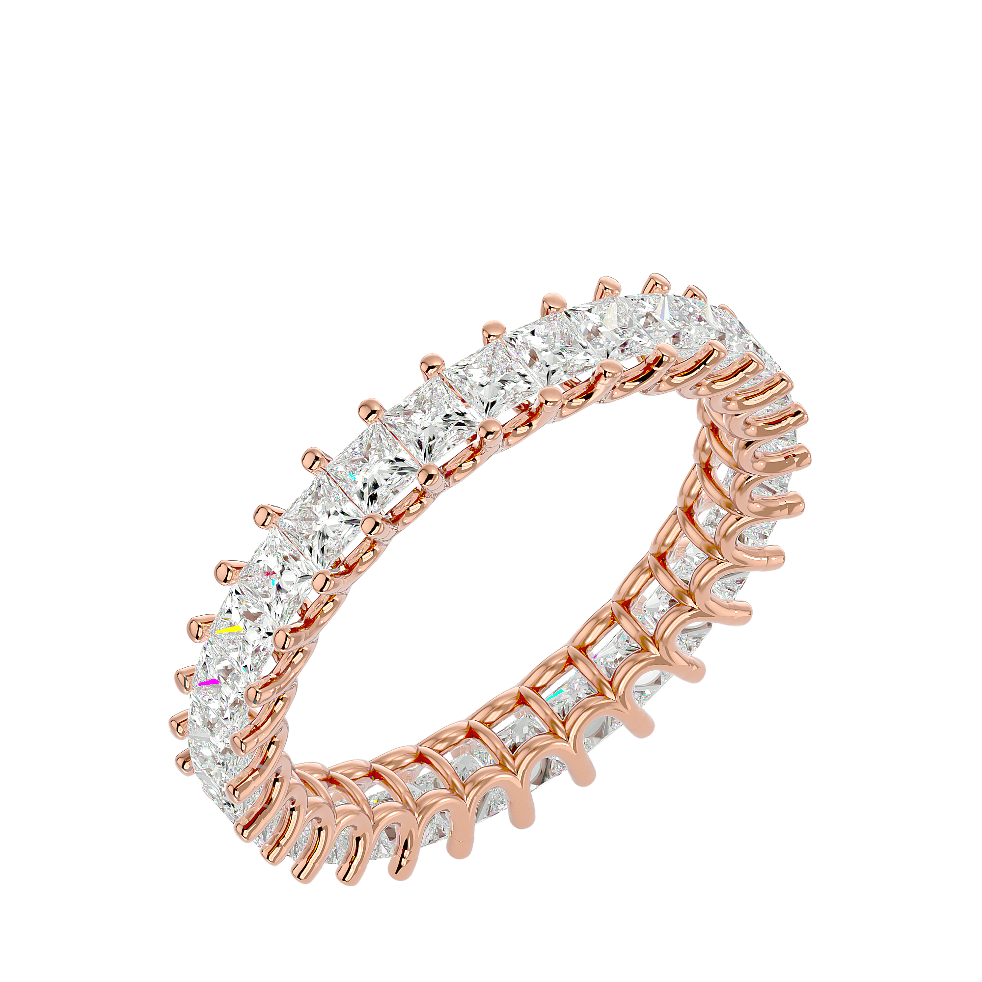 Fatima Eternity Silver Ring