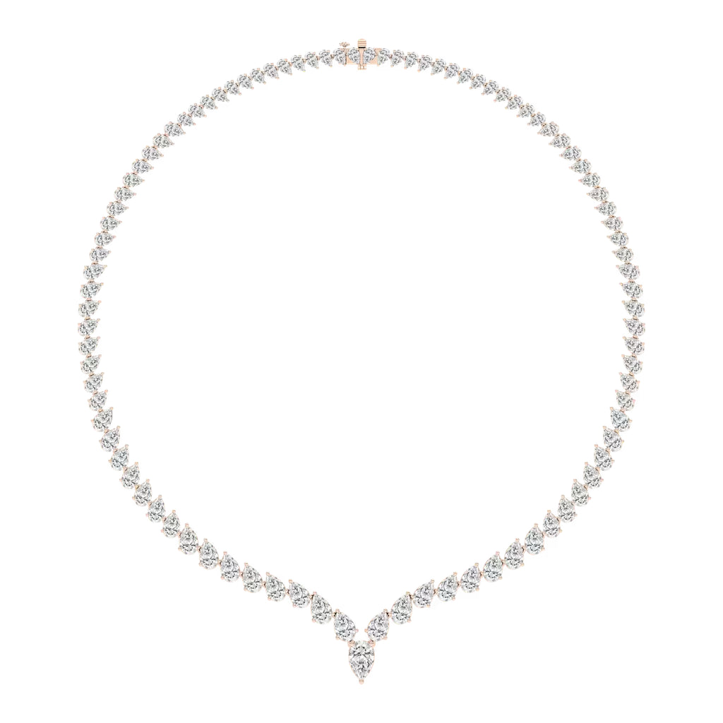 Adelaide Tennis Silver  Necklace