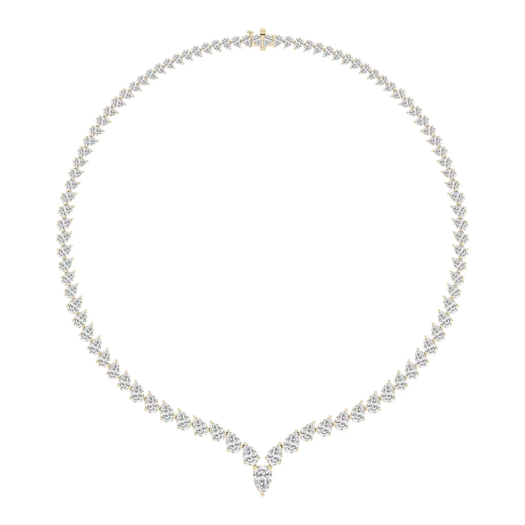 Adelaide Tennis Silver  Necklace