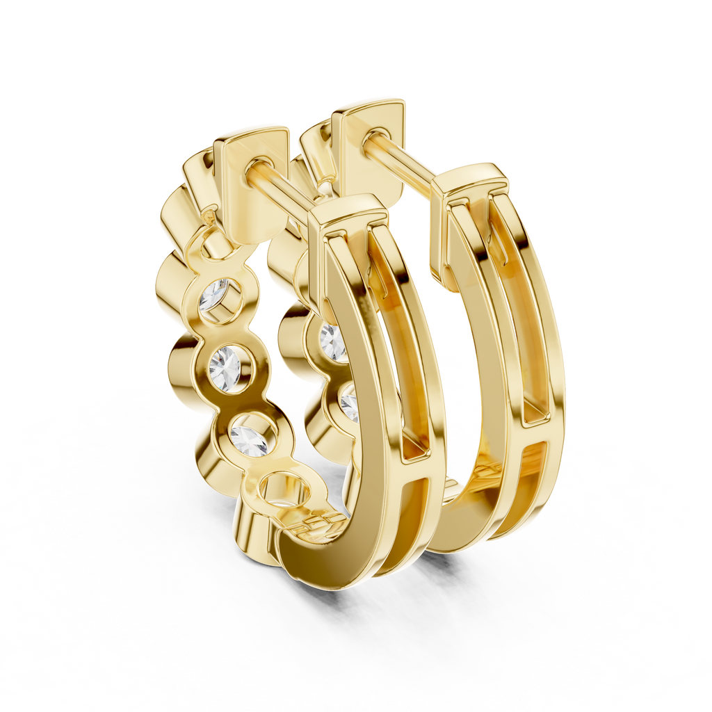 Gabriela Diamond Earring