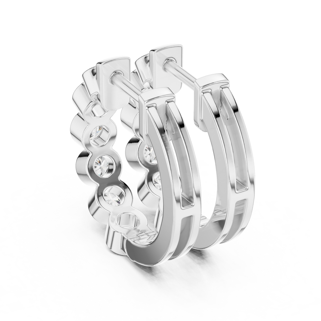 Gabriela Diamond Earring
