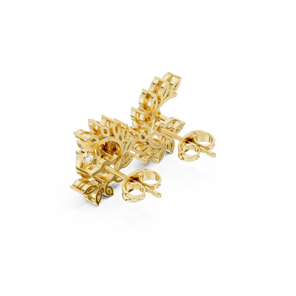 Elle Solitaire Earring
