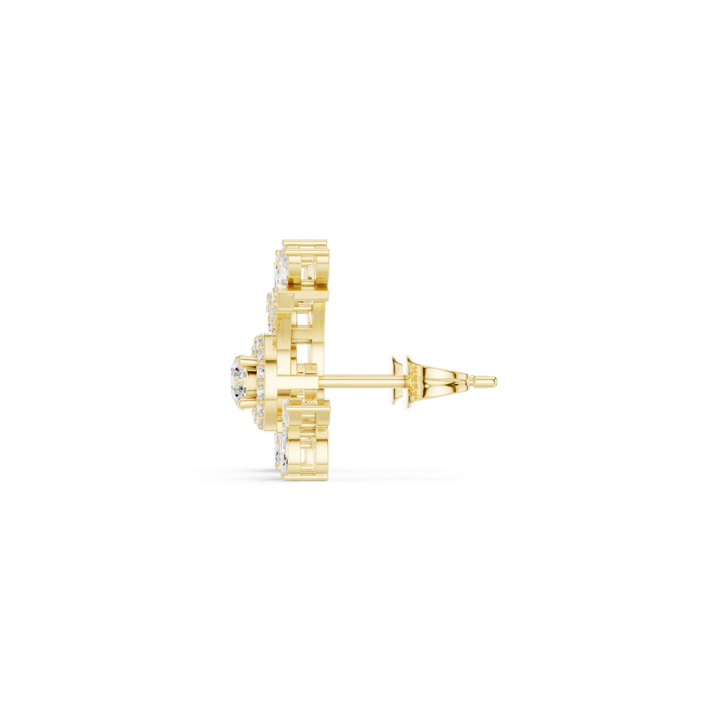 Elle Solitaire Earring