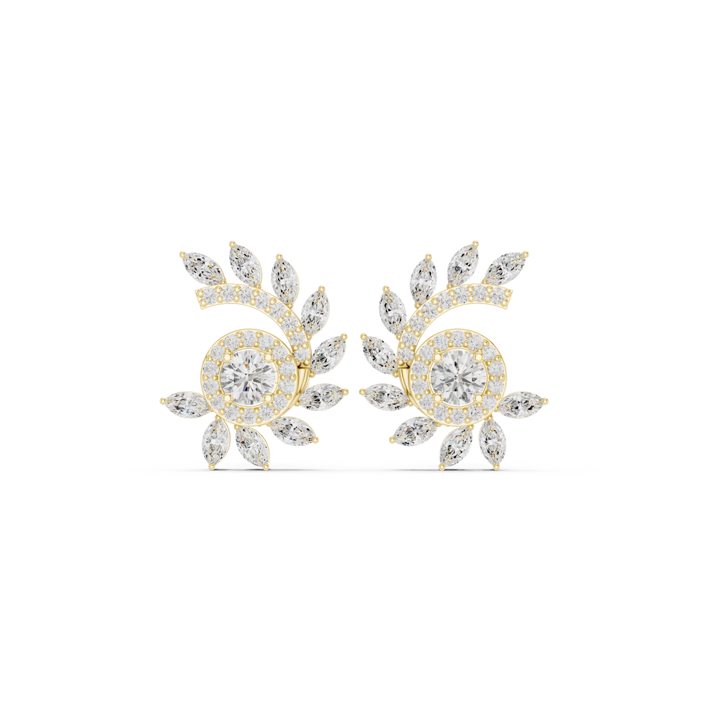 Elle Solitaire Earring