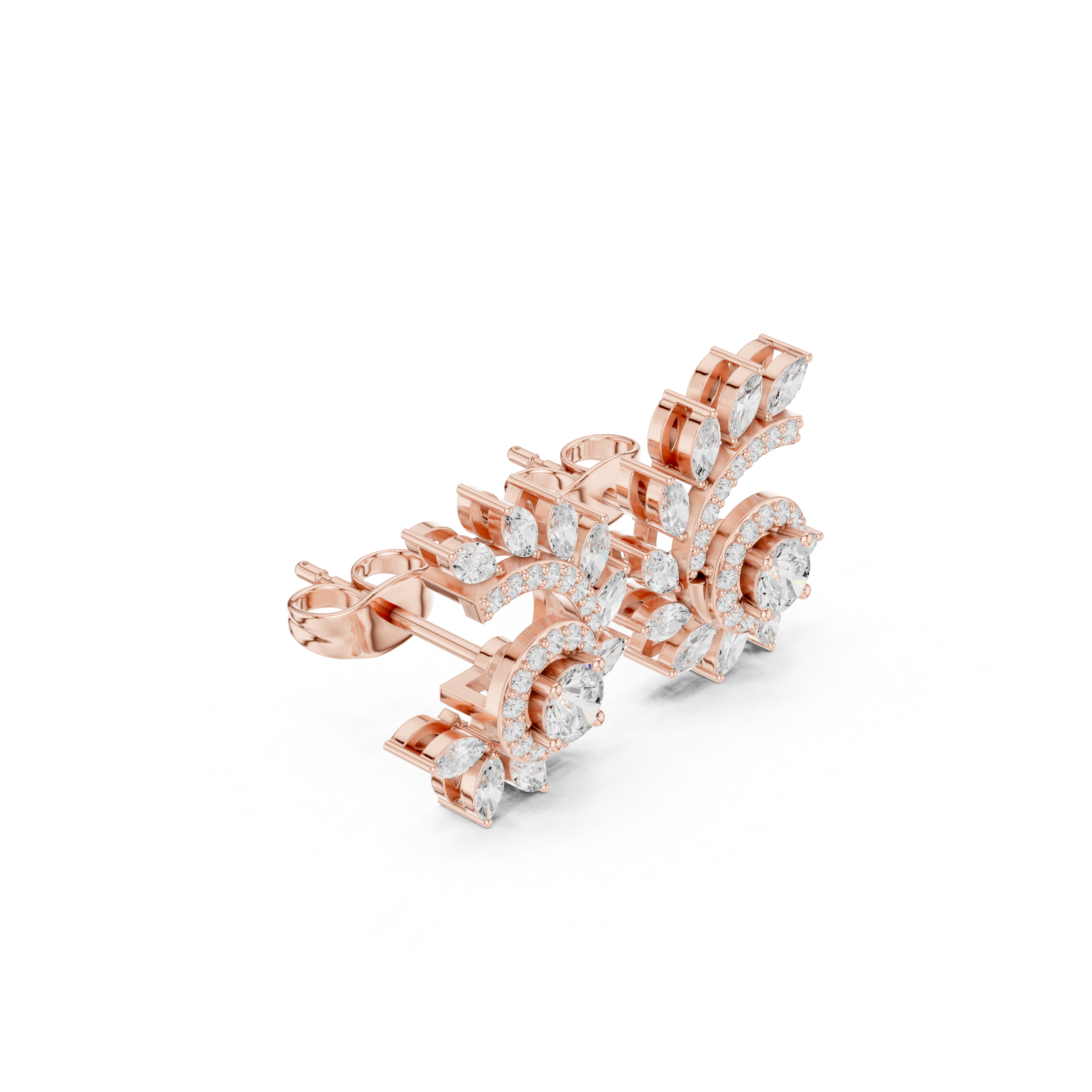 Elle Solitaire Earring