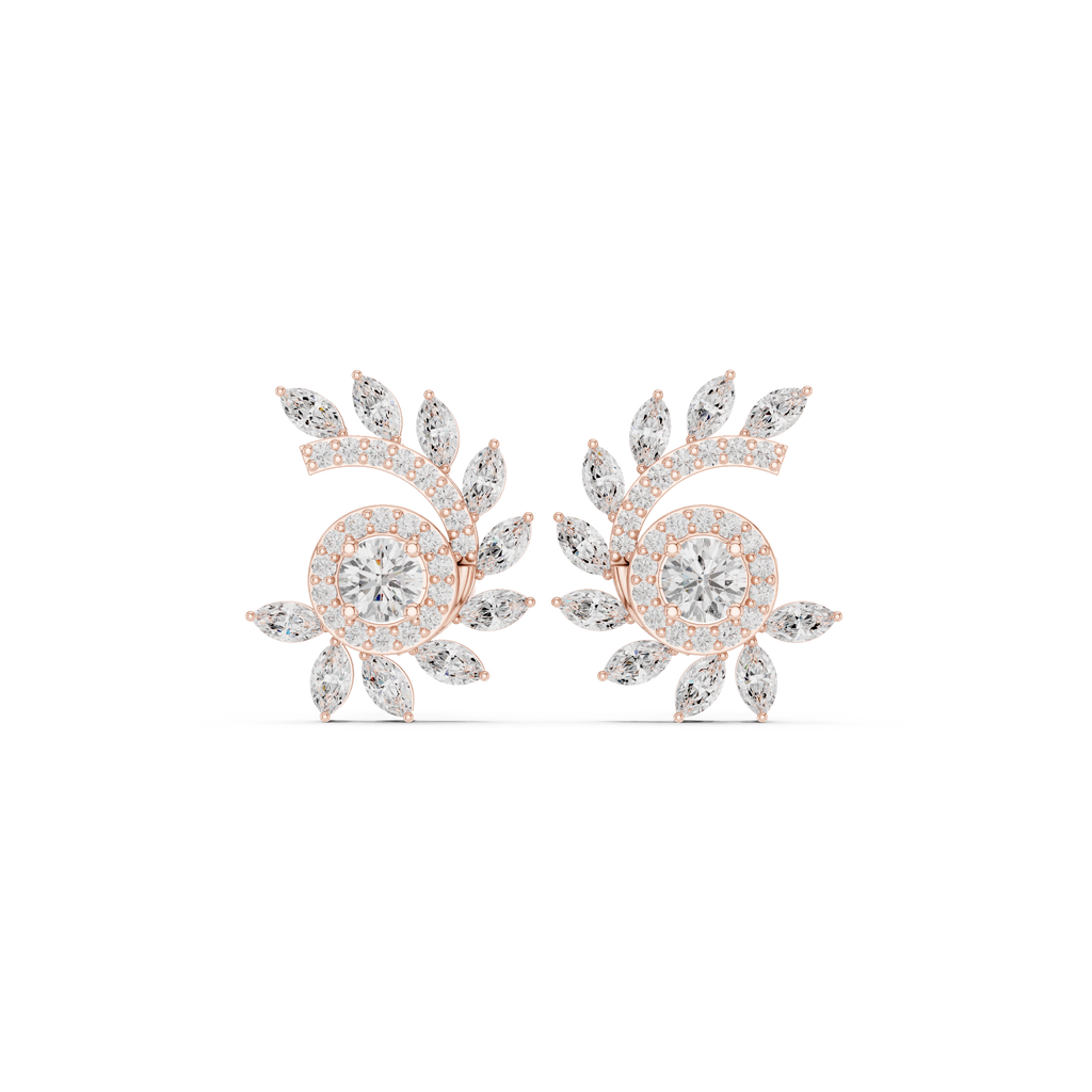 Elle Solitaire Earring