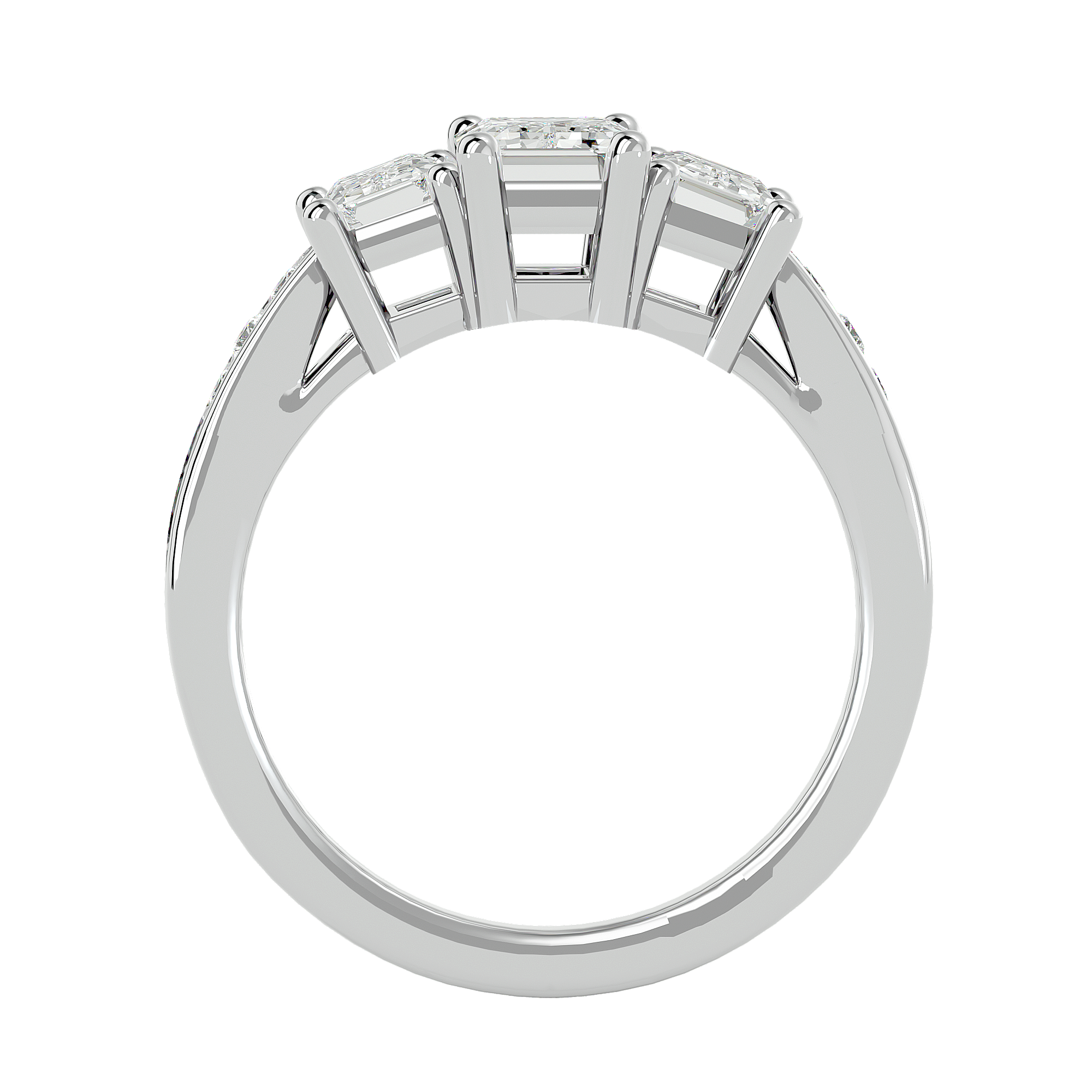 Lennon Three Stone Ring