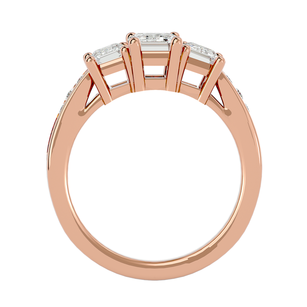 Lennon Three Stone Ring