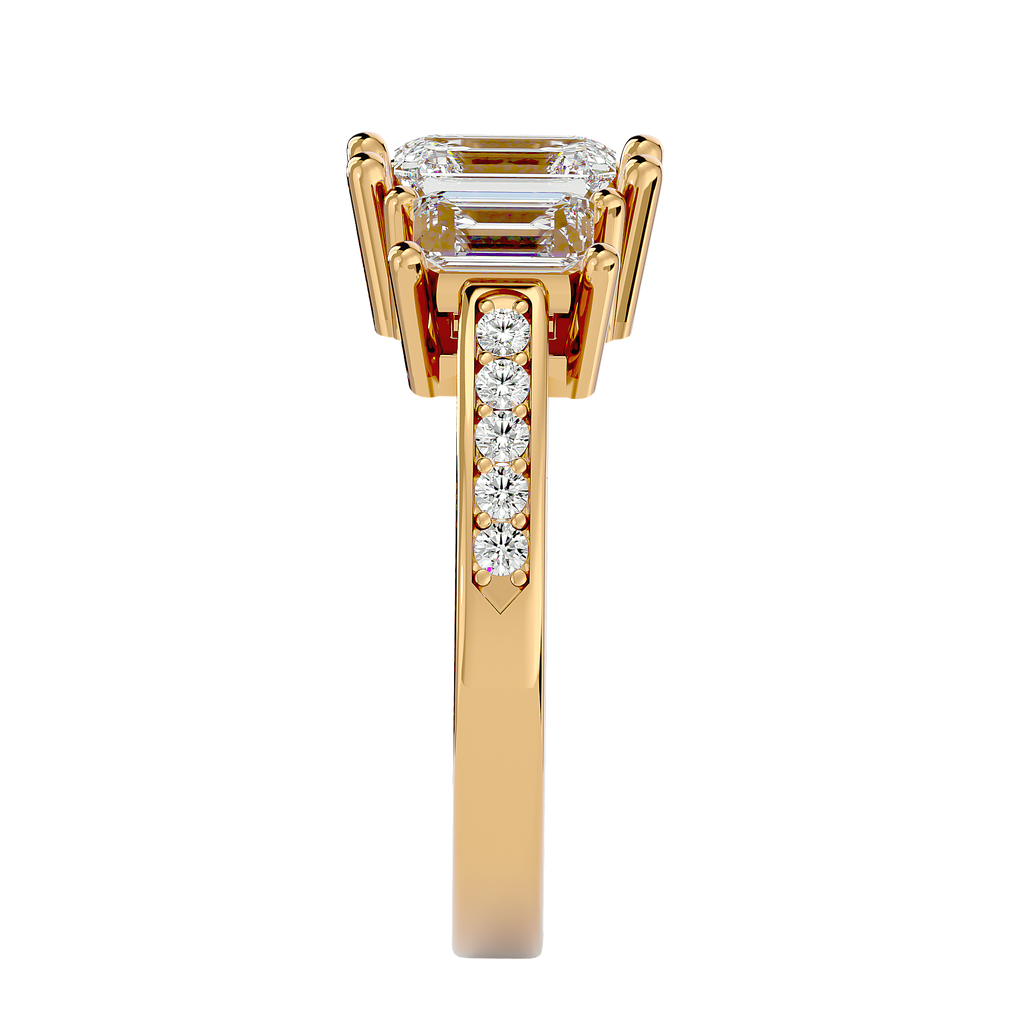 Lennon Three Stone Ring