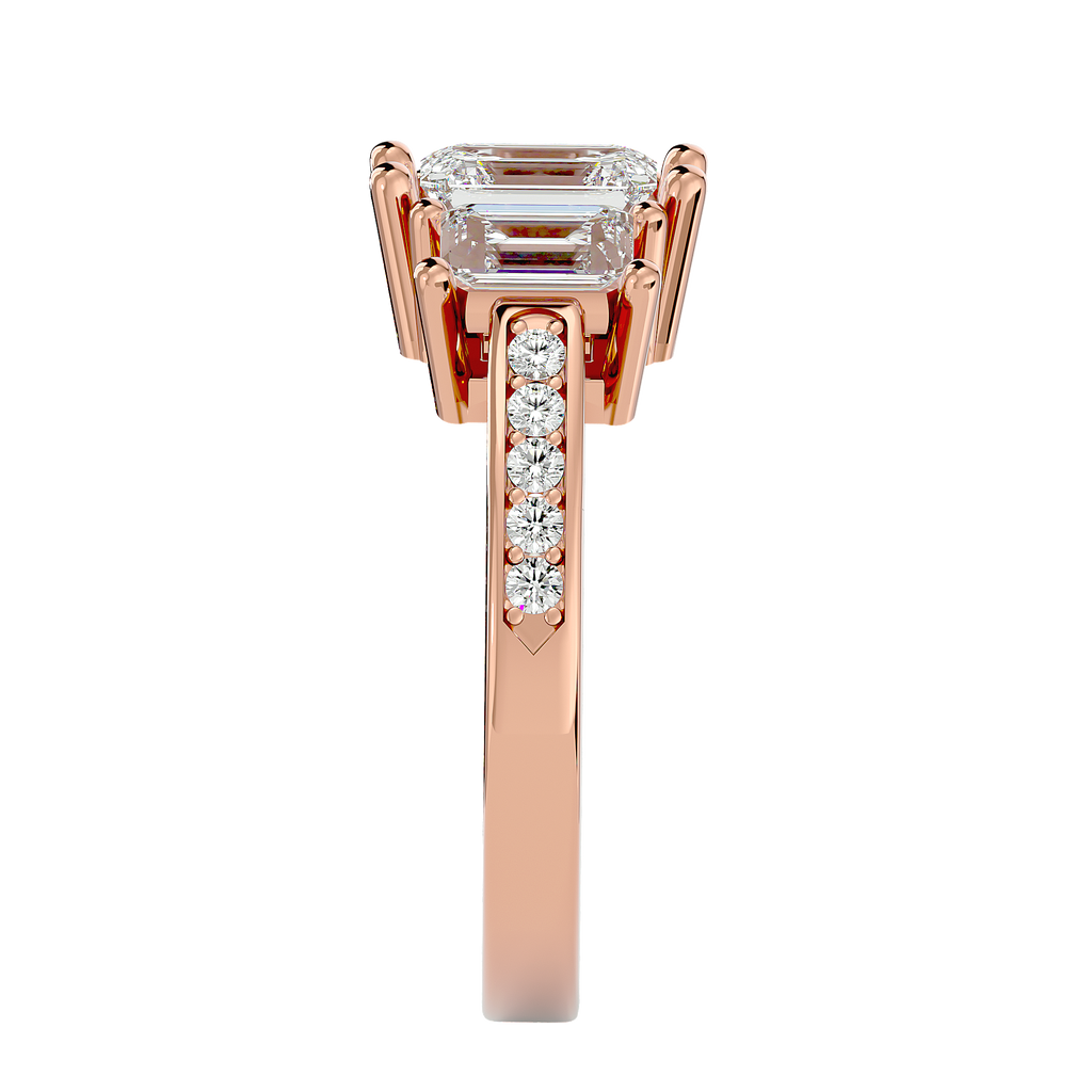 Lennon Three Stone Ring