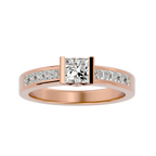Taliyah Solitaire Silver Ring