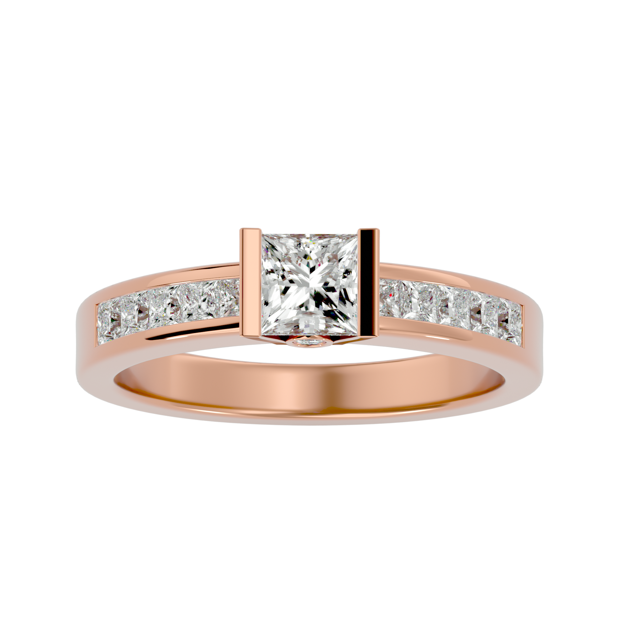 Taliyah Solitaire Silver Ring