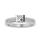 Taliyah Solitaire Silver Ring