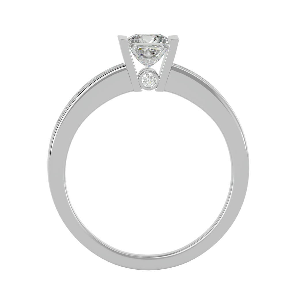 Taliyah Solitaire Silver Ring
