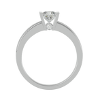 Taliyah Solitaire Silver Ring