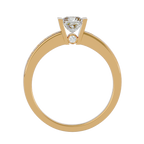 Taliyah Solitaire Silver Ring