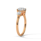 Kennedi Three Stone Ring