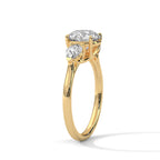Kennedi Three Stone Ring