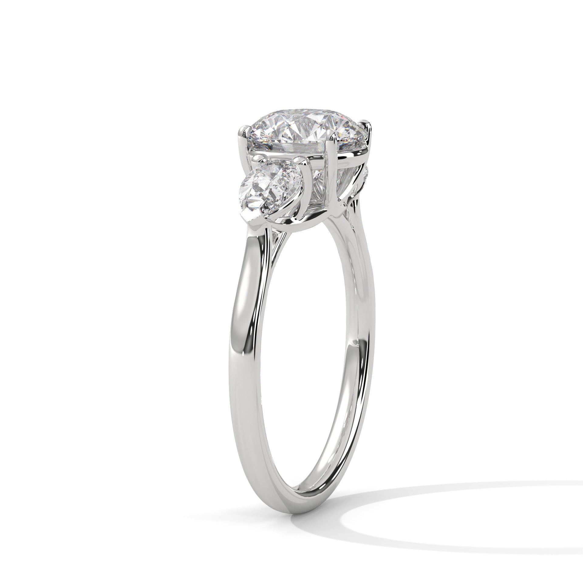 Kennedi Three Stone Ring