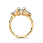 Kennedi Three Stone Ring