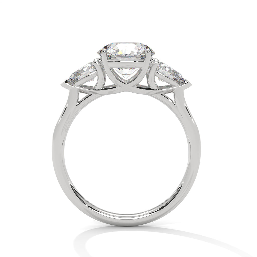 Kennedi Three Stone Ring