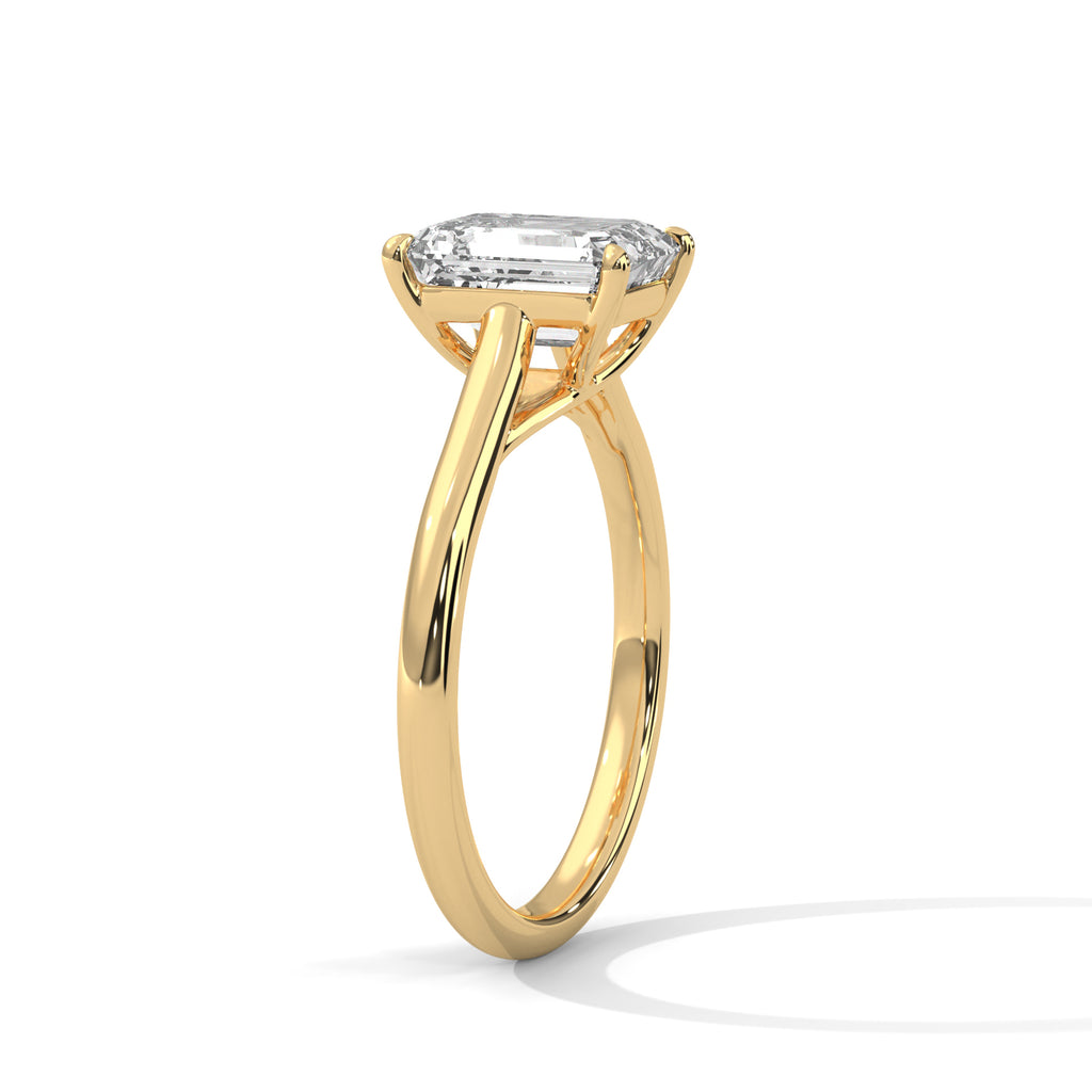 Phoenix Solitaire Ring