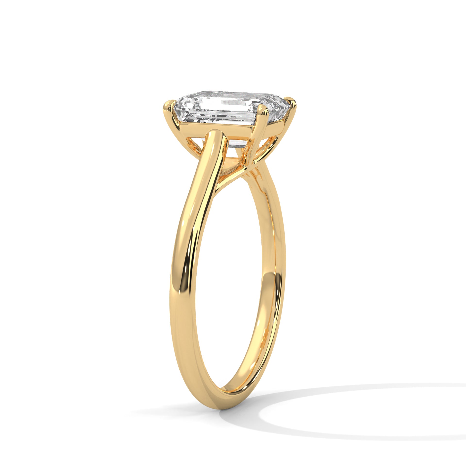 Phoenix Solitaire Ring