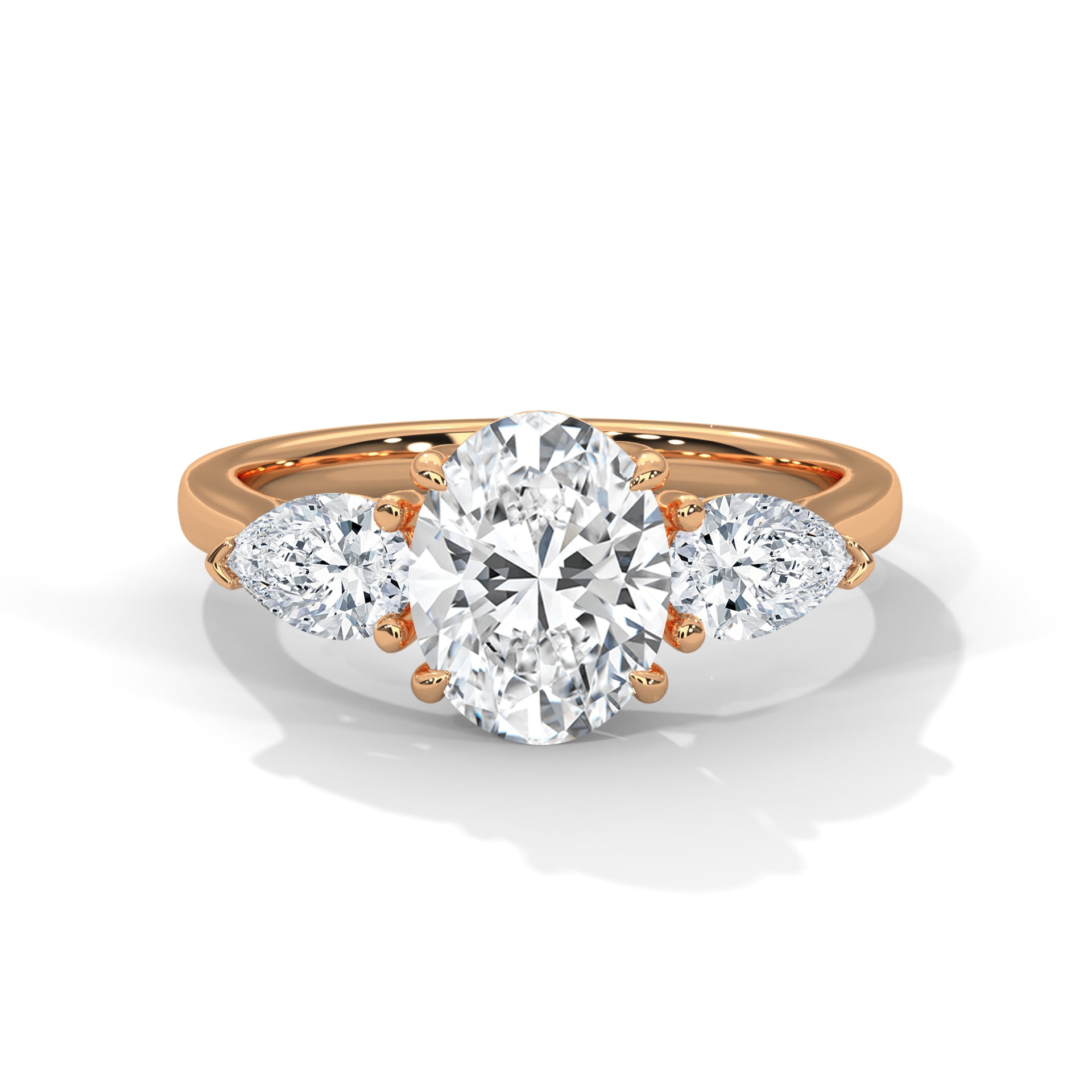 Kyla Three Stone Ring