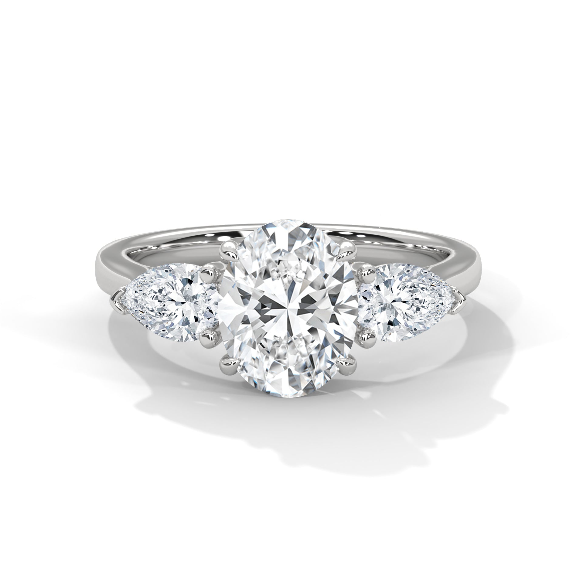 Kyla Three Stone Ring