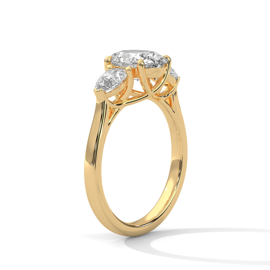 Kyla Three Stone Ring