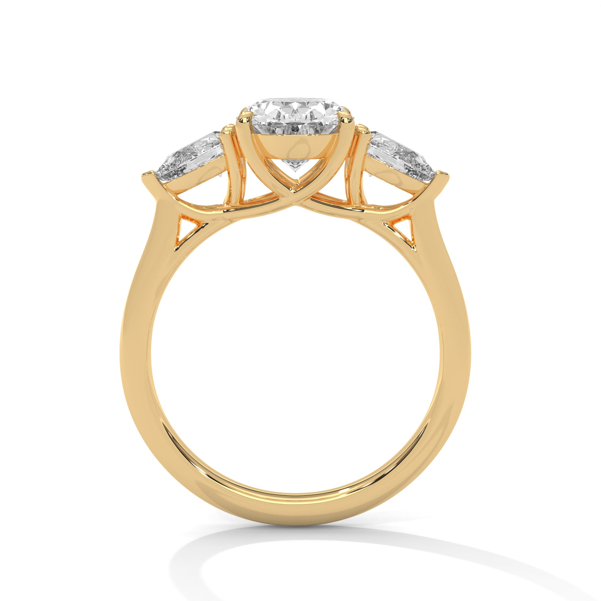 Kyla Three Stone Ring