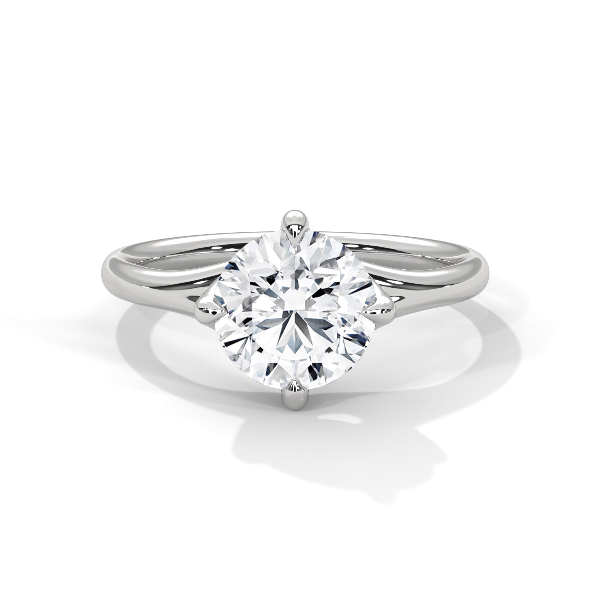 Raven Solitaire Ring